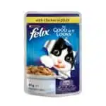 Wet Cat Food Felix As Good As It Looks Favorite Selection - Chicken 85g