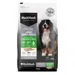 Black Hawk Dog Food Large Breed Adult Chicken and Rice – 20Kg