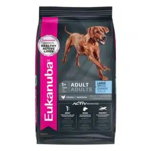 Eukanuba Large Breed is a complete and fully balanced dry diet for large breed dogs