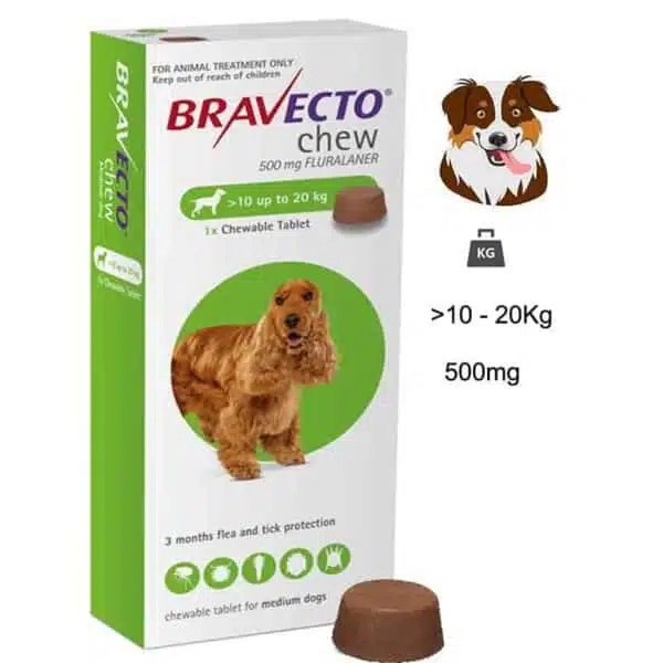 Bravecto Medium Dog Green