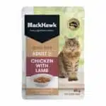 Black Hawk Adult Grain Free Wet Cat Food – Chicken With Lamb