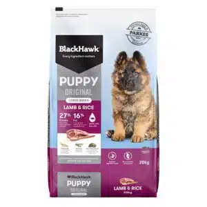 Black Hawk Puppy Large Breed Lamb & Rice 20kg