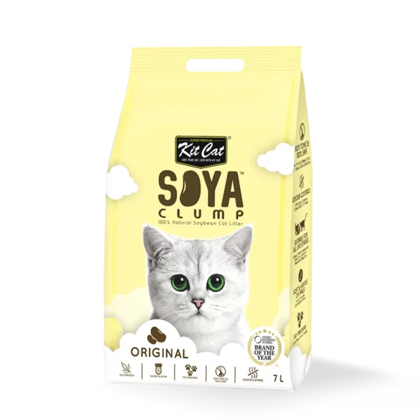 Kit Cat Soybean Litter Soya Clump Original 7L pack