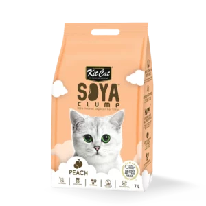 Kit Cat Soybean Litter Soya Clump Peach 7L