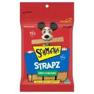 Schmackos Strapz With Chicken Dog Treats