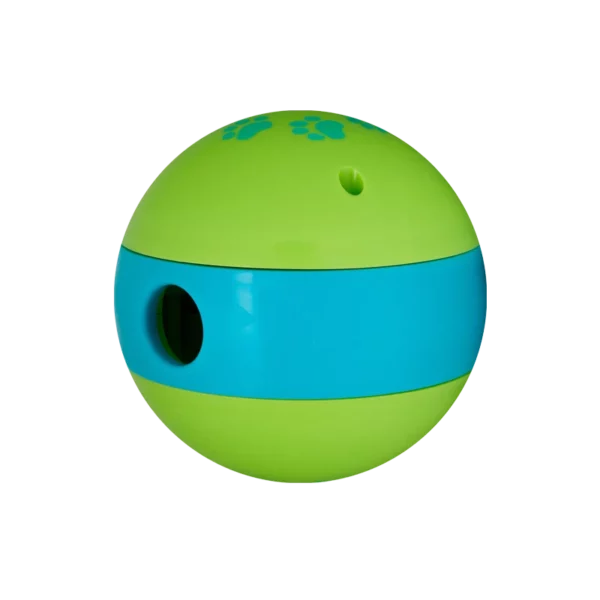 Treat Dispenser Ball Dog Toy green/blue