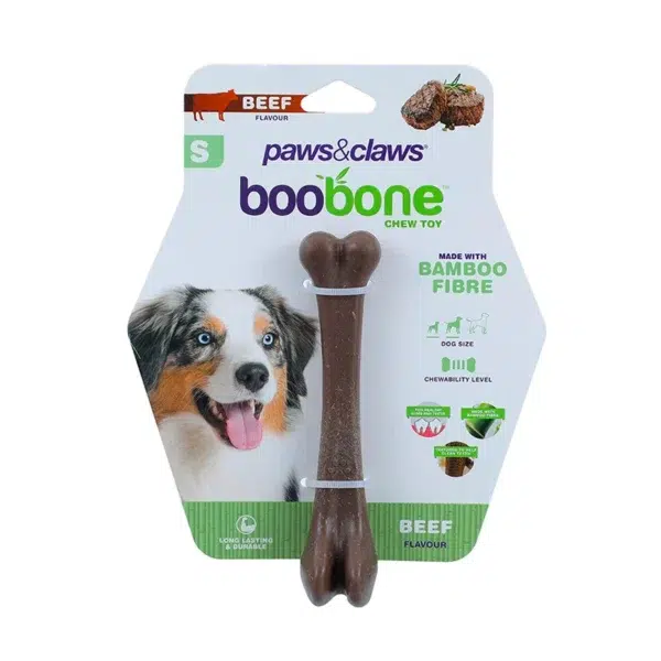 Bamboo Bone Dental Chew Toy Beef