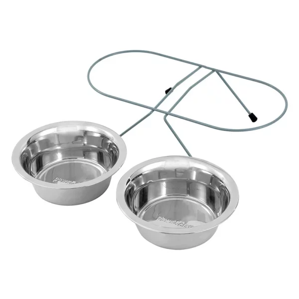Stainless Steel Pet Bowl Stand for Dogs and Cats