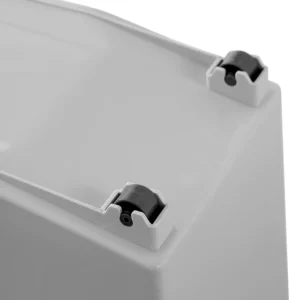 Pet Food Storage Container bottom wheels