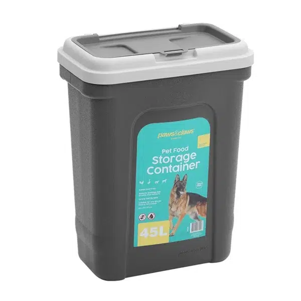Dog Food Storage Container 45L capacity