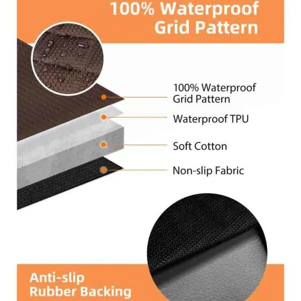 Dog Seat Cover Mat Anti Slip 100% waterproof